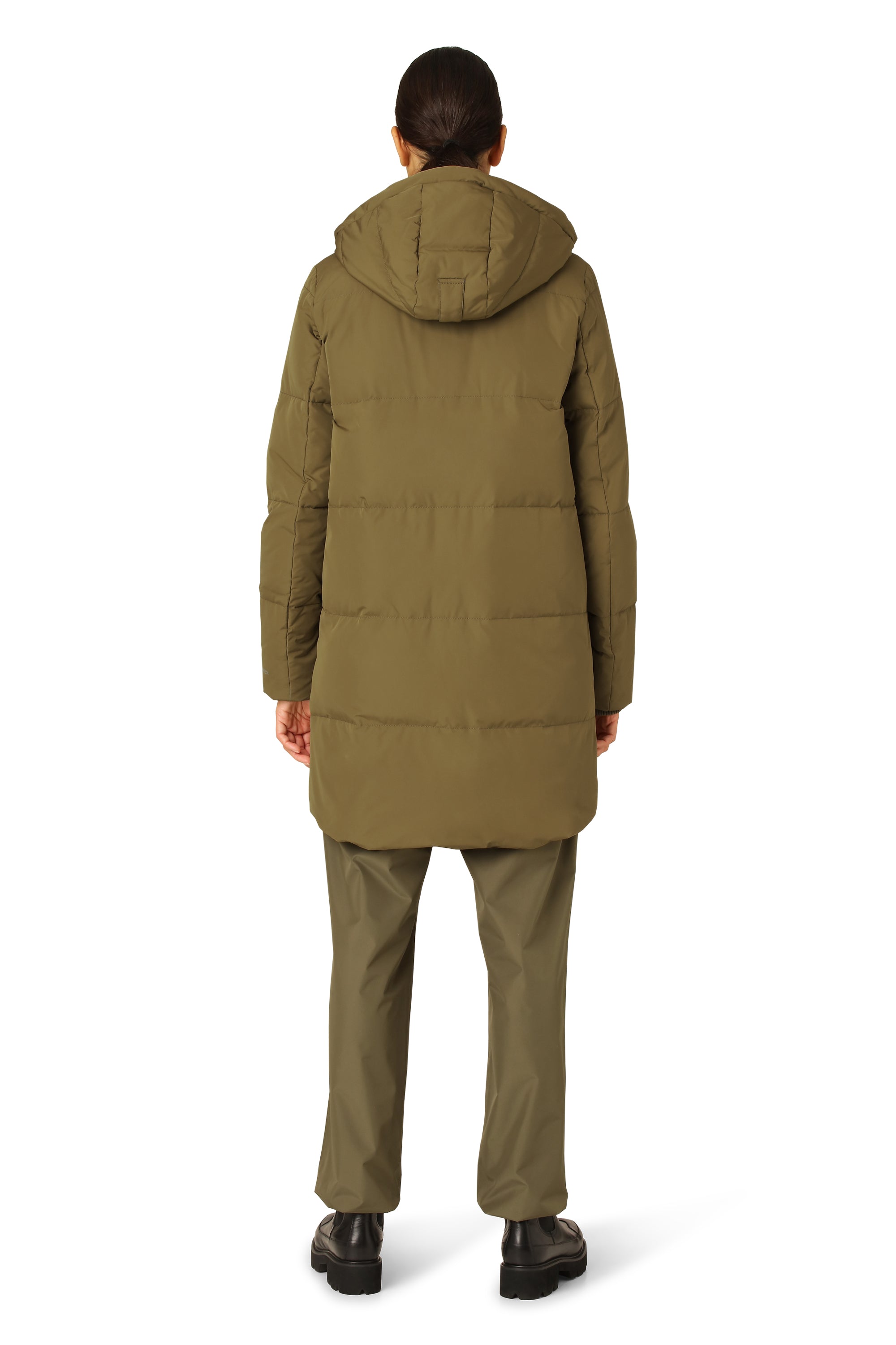 Ilse Jacobsen Hornbæk Outerwear Daunenmantel Winter coat 432 Lizard
